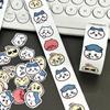 400Pcs Chiikawa Hachiware Usagi Roll Sealing Sticker Cartoon Handbook Notebook Decora Tape Stickers Decals Toys Gifts