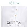 Women's Elegant Wrinkle-Free Long-Sleeve White Shirt