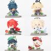 Realistic And Lifelike Genshin Impact Q Version Pvc Doll Miniature Figures Set Ornaments
