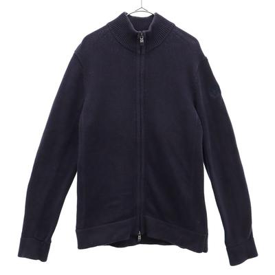 Baumwollstrickjacke Marineblau Herren Gebraucht