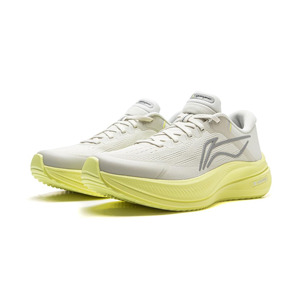 Li Ning Yueying 5 Cushioning, Wear Resistant Low top Casual Running Shoes Women's Light Lime ARHV016-10