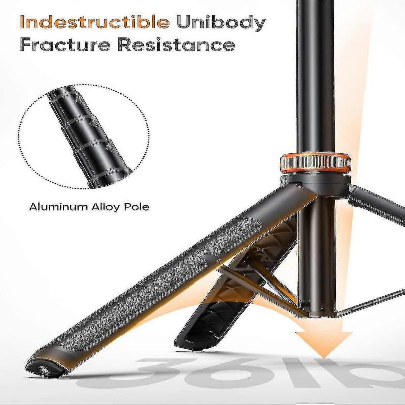 62" Phone Tripod, Eucos Selfie Stick Tripod With Remote, Upgraded Iphone Tripod Stand & Travel Tripod, Solidest Cell Phone Tripod Compatible With Ipho