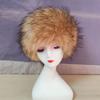 Fall and Winter Fur-like Fur Hat Empty Top Hair Accessory Ring Thickenedheattechpopular Photo Hat