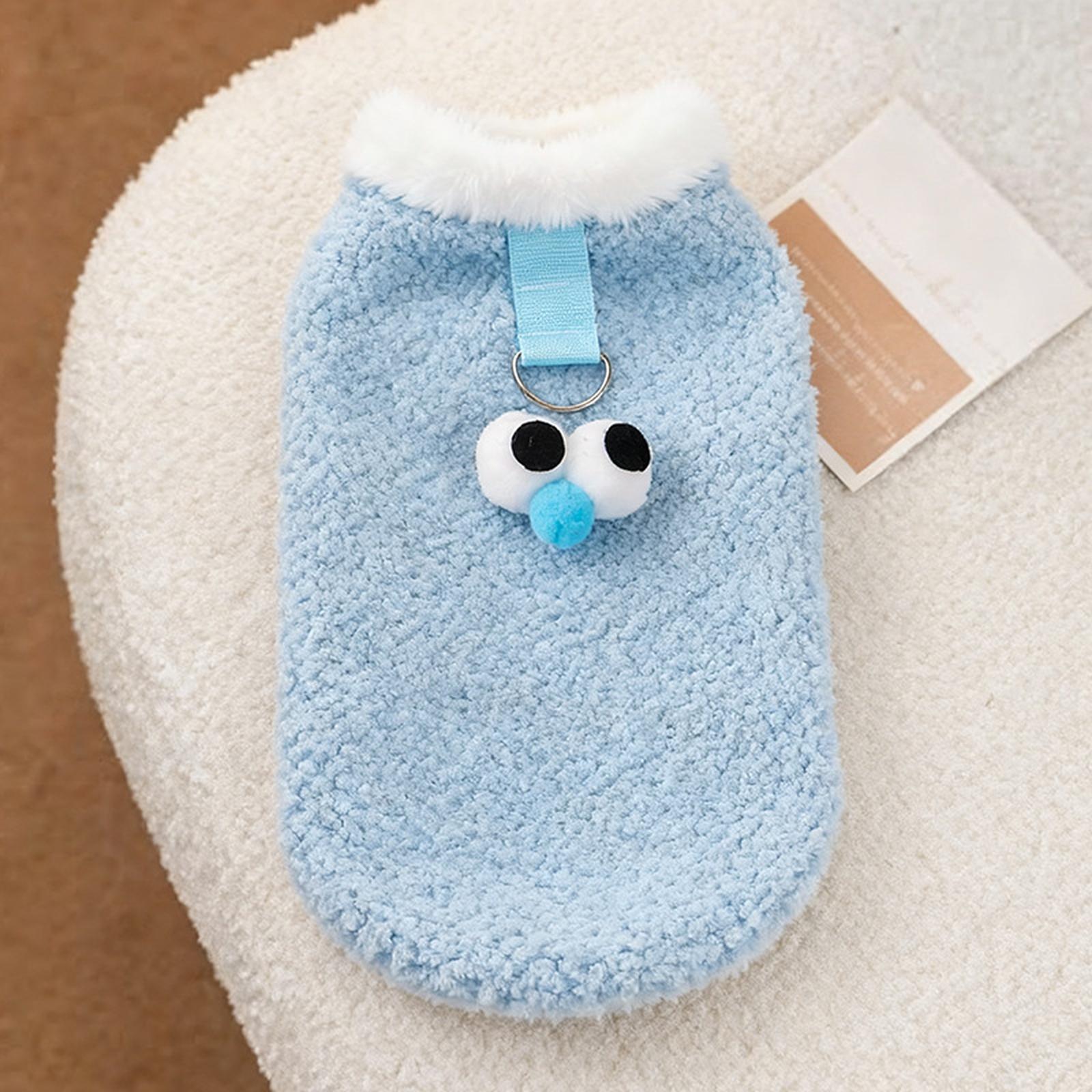 

Thickened New Year Pet Clothes Winter For Puppy Corgi (Cute Big Eyes) L