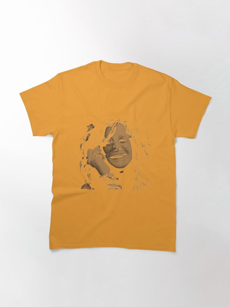 Janis Joplin Vintage Janis Joplin Art Print – Retro 70S Singer Portrait, Boho Music Tee | Limited Edition Classic T-Shirt