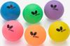 Butterfly Table Tennis Butterfly Color of each of 6 for leisure 96040 Balls, Balls, 6-pack (1 colors), use,
