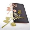 1Pc Luxury Metal Rose Flower Bookmarks & Greeting Cards Chancery School Office Accessories Tab for Books