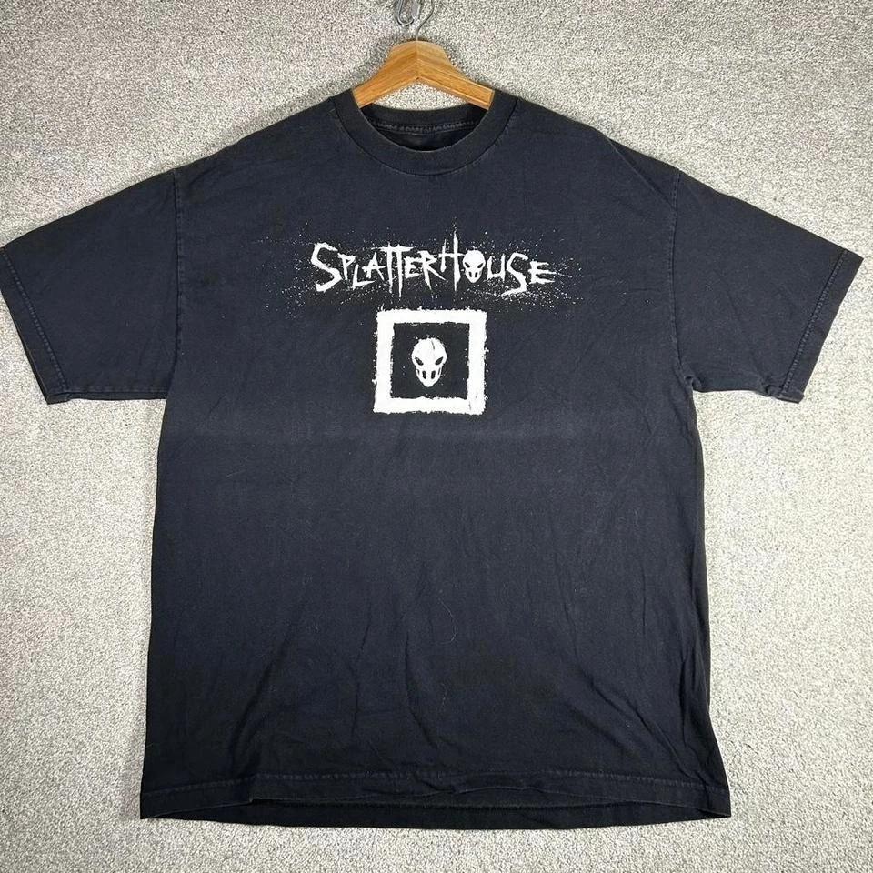 

Vintage Splatterhouse horror video game double sided promo tee shirt tshirt 4XL