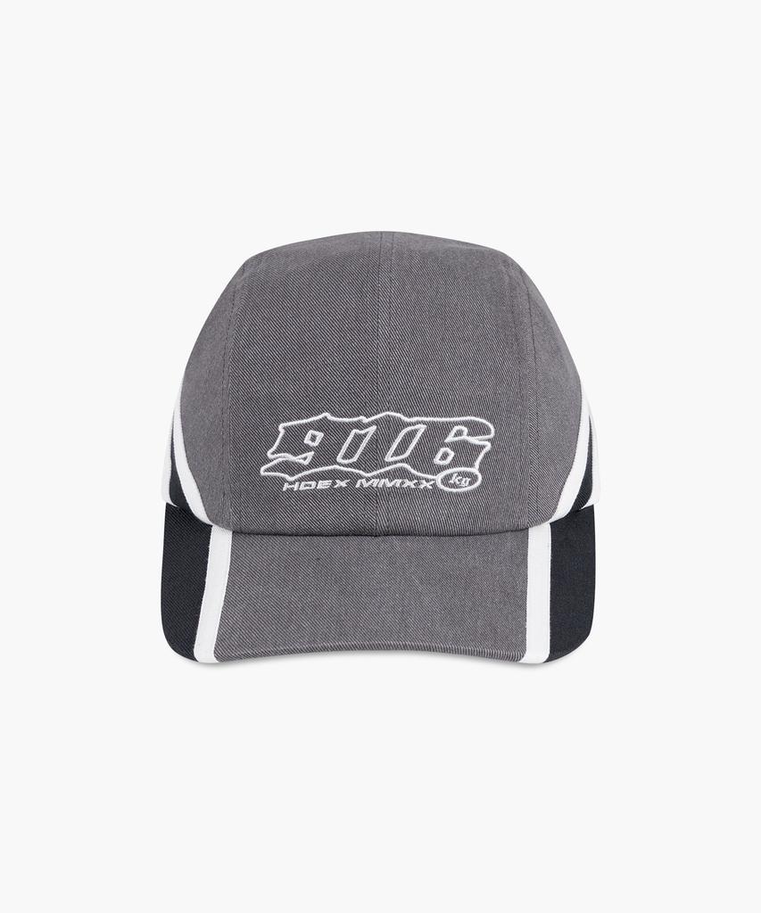 HDEX 916 Side Track Washed Cap (Charcoal)