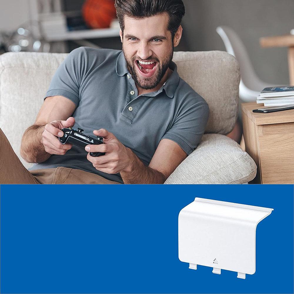 OEM VIT Baksida Botten Batterilucka för Xbox One Series S X