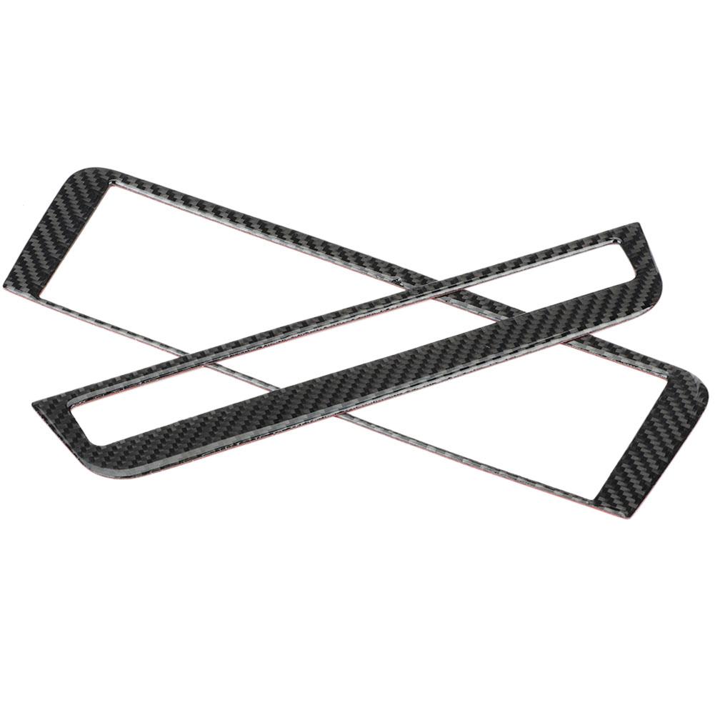 Carbon Fiber CD Air Conditioning Control Panel Cover Trim for Mercedes Benz a B GLA CLA(Pure)