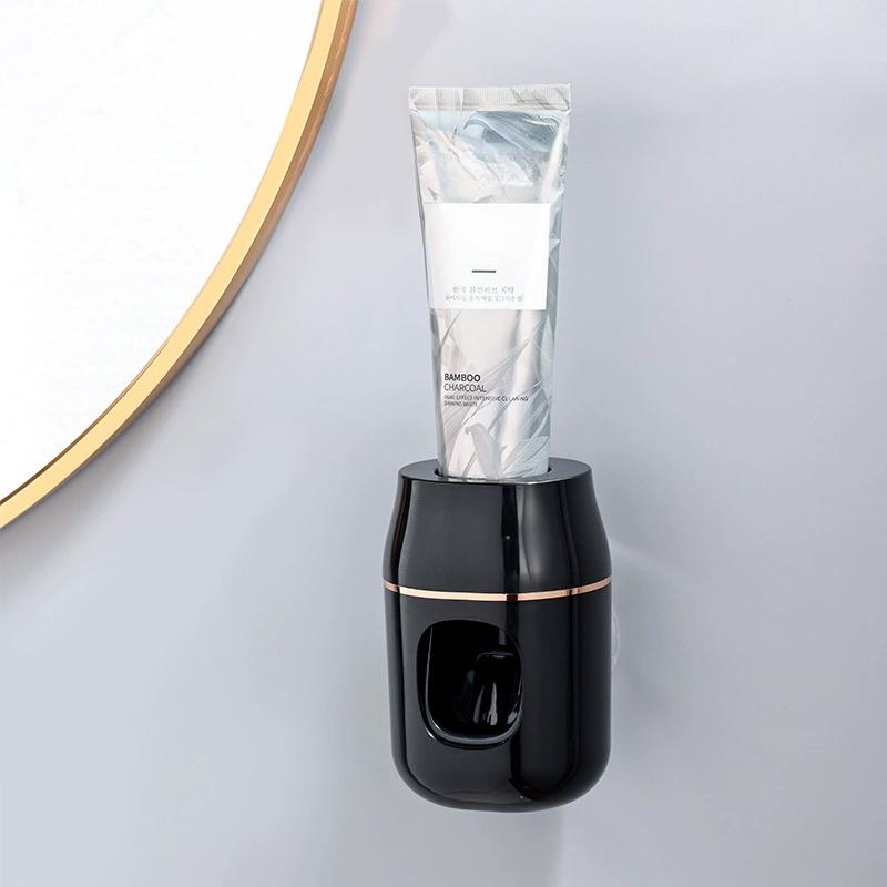 Kreative Automatische Zahnpasta Spender Wand Montiert Zahnpasta Squeezer Lagerung Rack Wasserdichte Faul Badezimmer Accessoriest Set