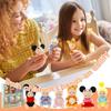12Pcs Mini Simulation Reborn Doll Toy Cute Sleeping Baby Series Reborn Doll Kawaii Cartoon Animal Toy Children's Gift