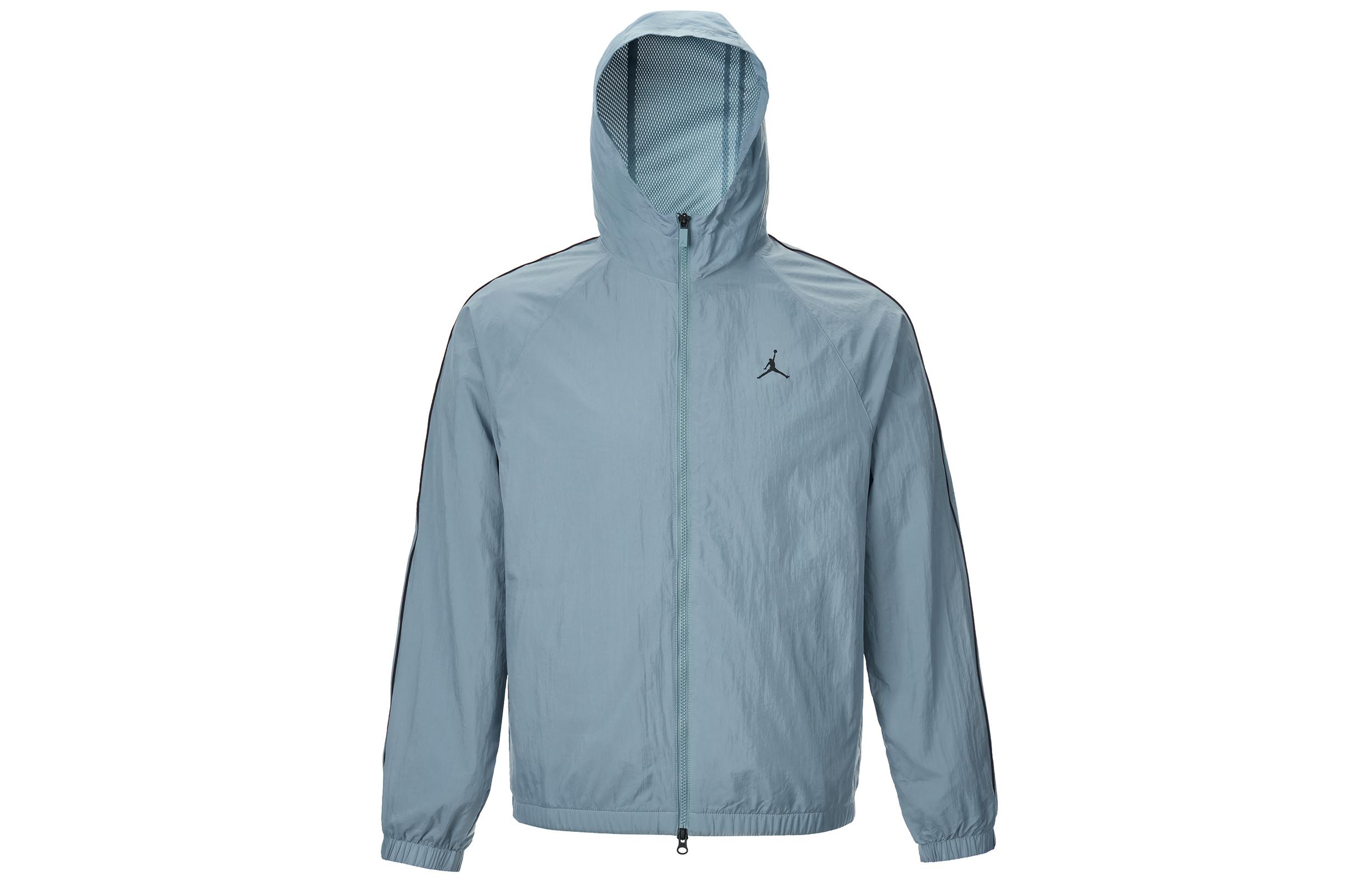 Jordan Sport Jackets Men s Gray Green Hooded Moderate Other M