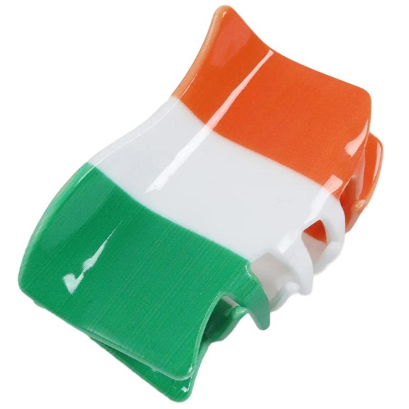StPatricks Shamrock Hair Claw Clip Funny Claw Clip Hair Banana Barrettes NonSlip Girl Hair Clip PonytailClamp for Women