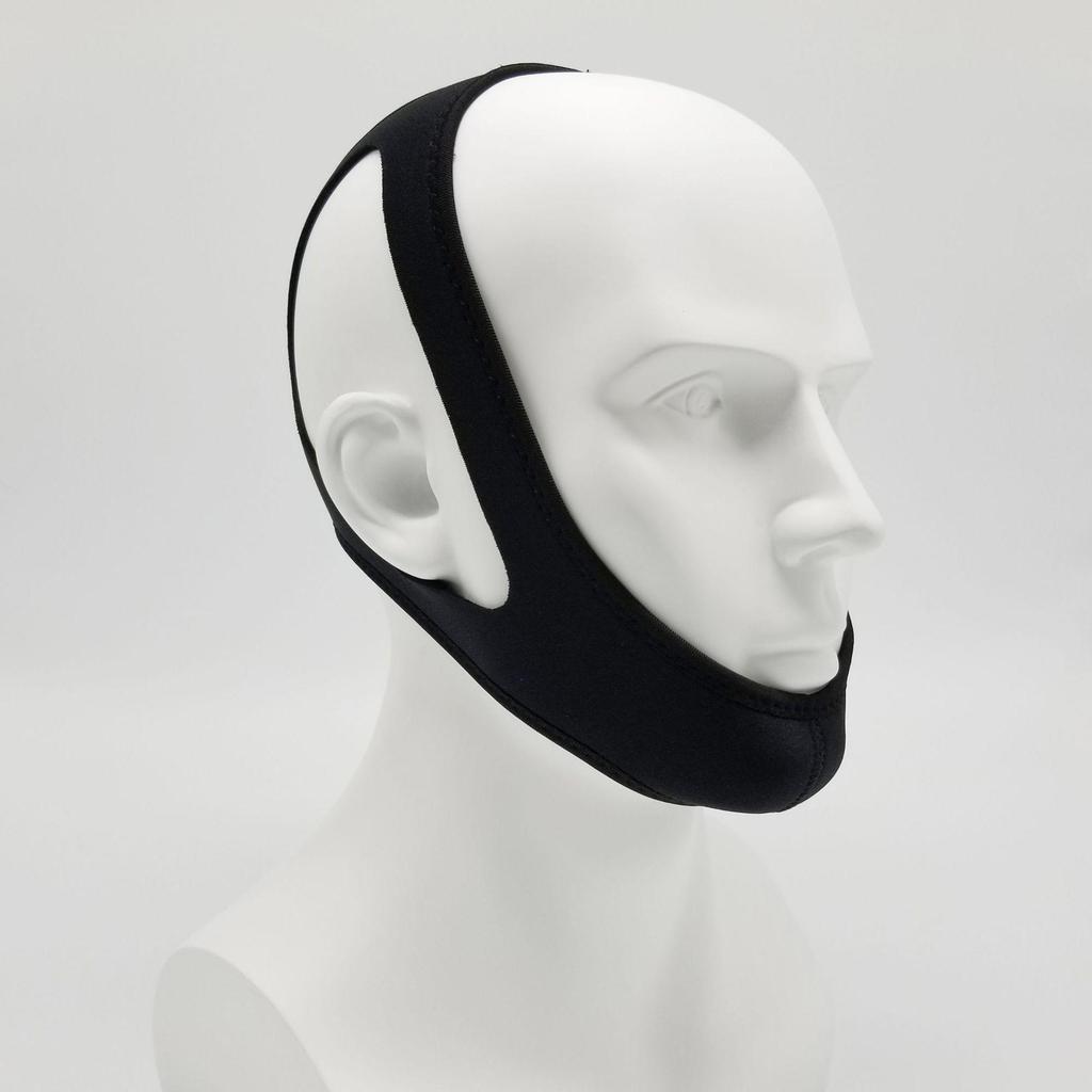 Triangular Anti-Snore Chin Strap for V-Face Support and Breathing Correction