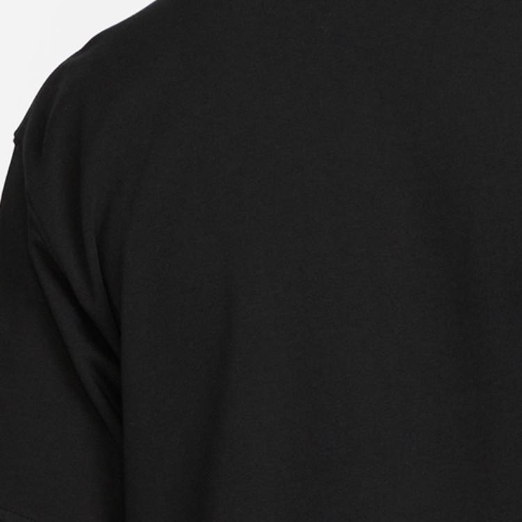 Nike Sportswear Solid Logo Crew Neck Short Sleeve T-Shirt Men Tops Black DM6586-010