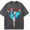 Life is Strange Anime Lover Washed T-shirt Year round clothing high quality personality Clothes Plus Size Unisex New Model Couples tee