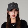 Cotton Baseball Stylish Cap With Sun Protection Round Top And Curved Brim For Seasons All