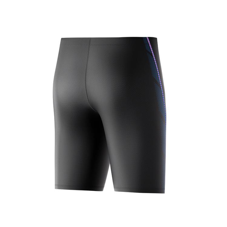 Li Ning Swimming Shorts Men's Black Blue LNKV207-1