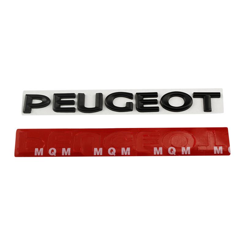 Car Rear Trunk Emblem Sticker Accessories For Peugeot 206 307 308 207 3008 208 508 2008 5008 301 406 408 4008 Rifter RCZ Citroen4RE