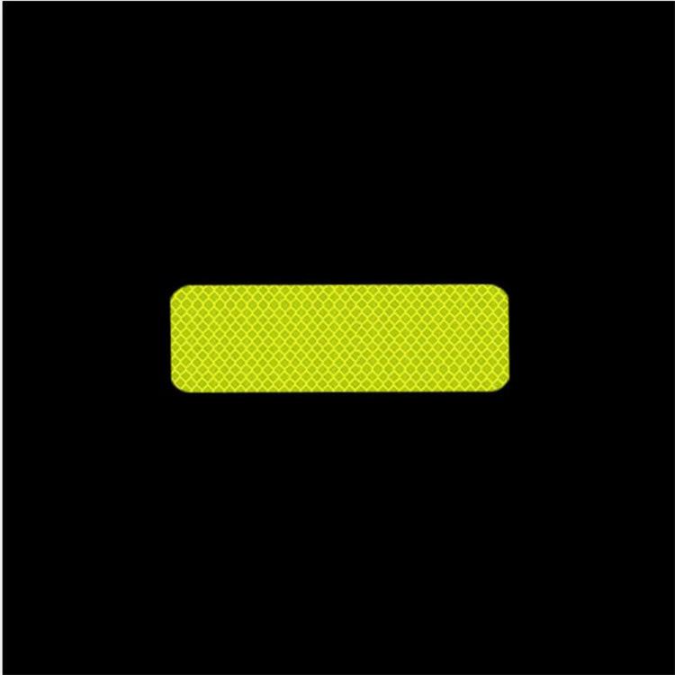 

Светоотражающая предупреждающая наклейка на задний бампер автомобиля 10 pieces зелёный