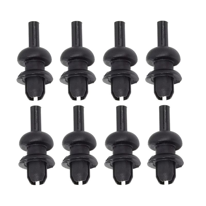 7903077159 8pcs Black Rear Trunk Parcel Shelf String Clip Fit For Opel Corsa F