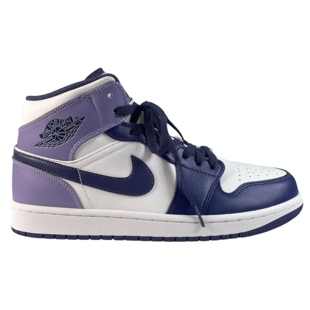 NIKE AIR JORDAN 1 MID DQ8426 515 sneakers purple mens JP28 EU44 US10 used
