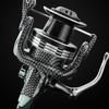 Upgraded Long-distance Casting Anchor Fishing Reel Snake-shaped All Metal Fishing Wheel 4.0:1/5.2:1 Cast Wheel Anchor Fish Spinning Wheel Lure Reel