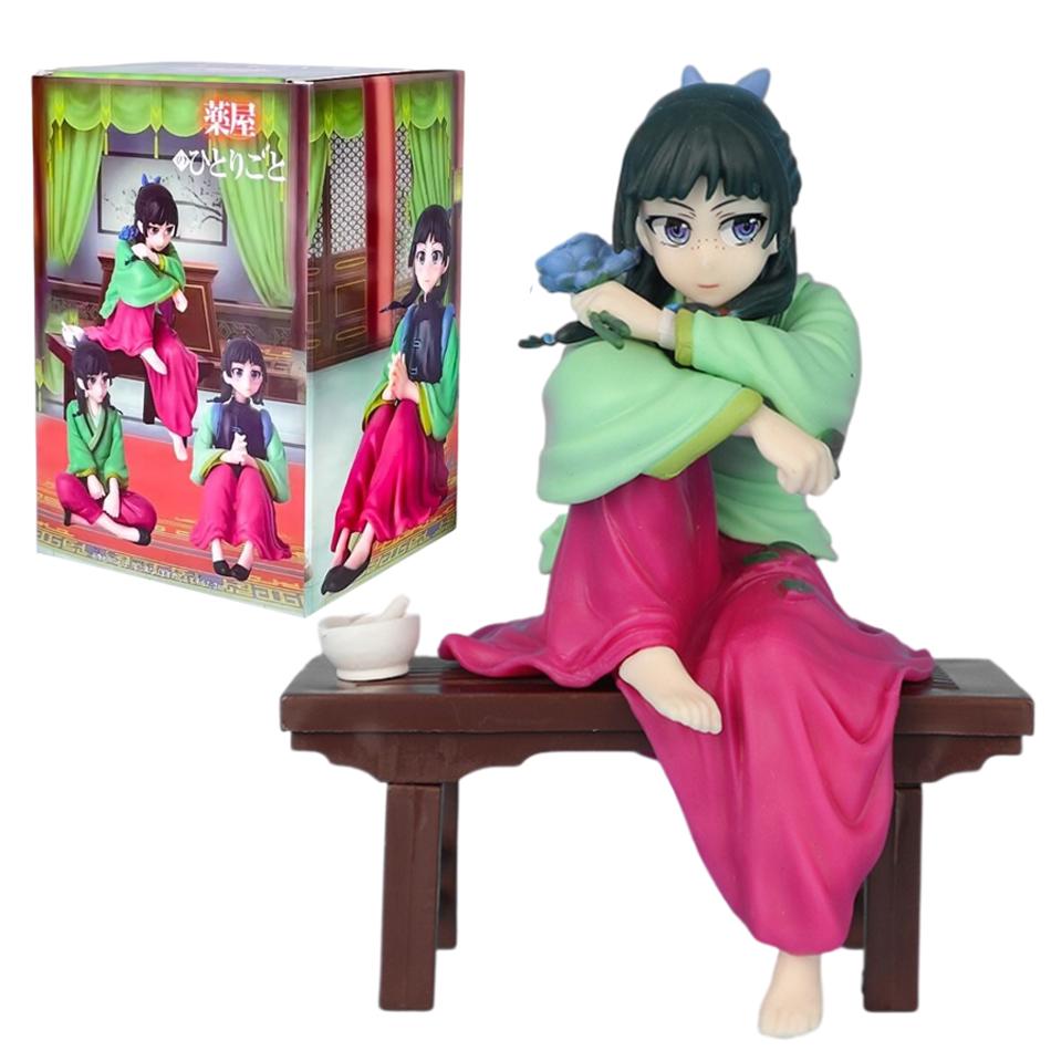 Anime The Apothecary Diaries Anime Figures PVC Model MaoMao Cute Girl & Table Anime Desktop Car Ornament Peripheral Gifts