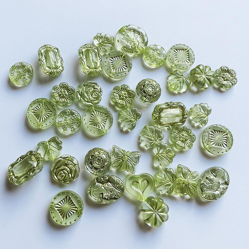 DIY Mixed Color Acrylic Beads for Jewelry Making