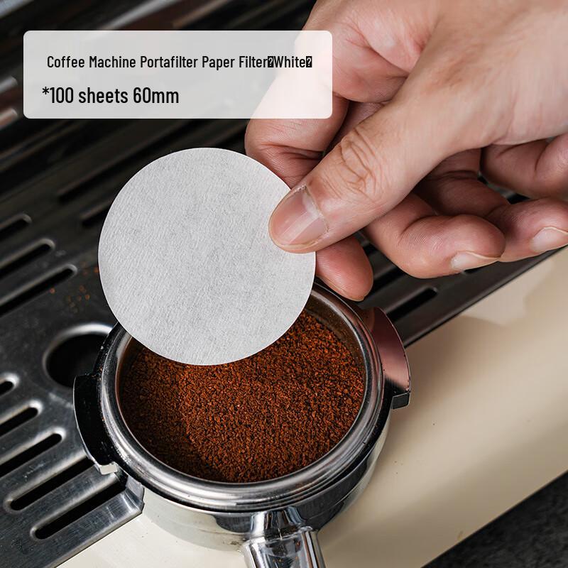 YIJUKO Rundes Kaffeefilterpapier (100 Blatt)