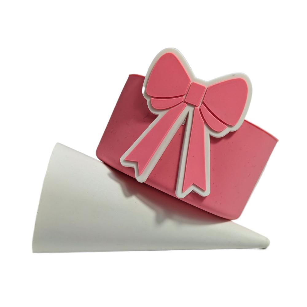 

2pcs Heat-insulated Tumbler Protective Cover Non Slip Tumbler Cup Protection Case Sports Bottle розовый