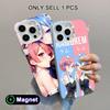 ReZero Rem Ram White Translucent MagSafe Mobile Phone Case for iPhone 17 16 15 14 13 12 11 X XR XS Air Pro Max Plus Cover