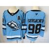 Vintage NHL Hockey Jersey Utah Team 98 11 70 Embroidered Ice Uniform Men Women Adult