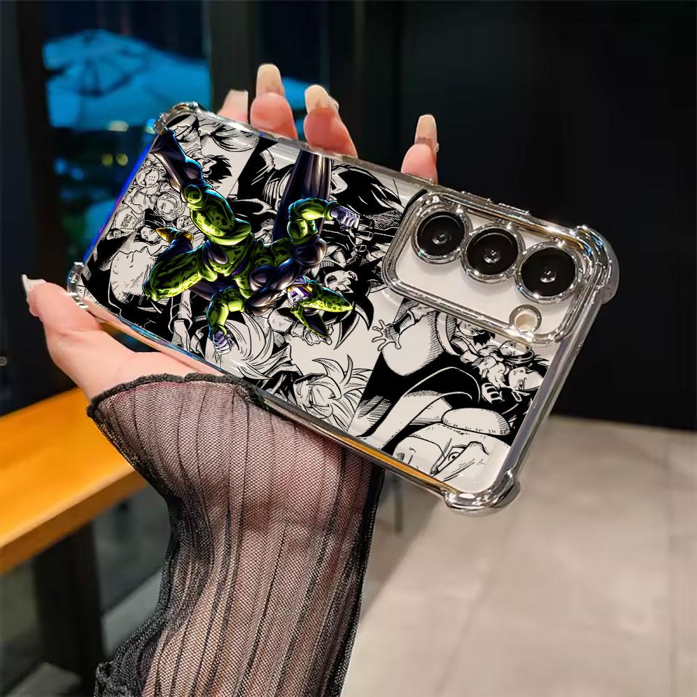 Japoniško Anime D-Dragon Balls dėklas Galaxy S26 Ultra telefonui Dėklas Samsung S26 S25 S24 S23 S21 Ultra S20 FE S25 Plus Dangtelis