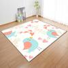 Textured Large Carpet Feather Wind Bedroom Floor Mat