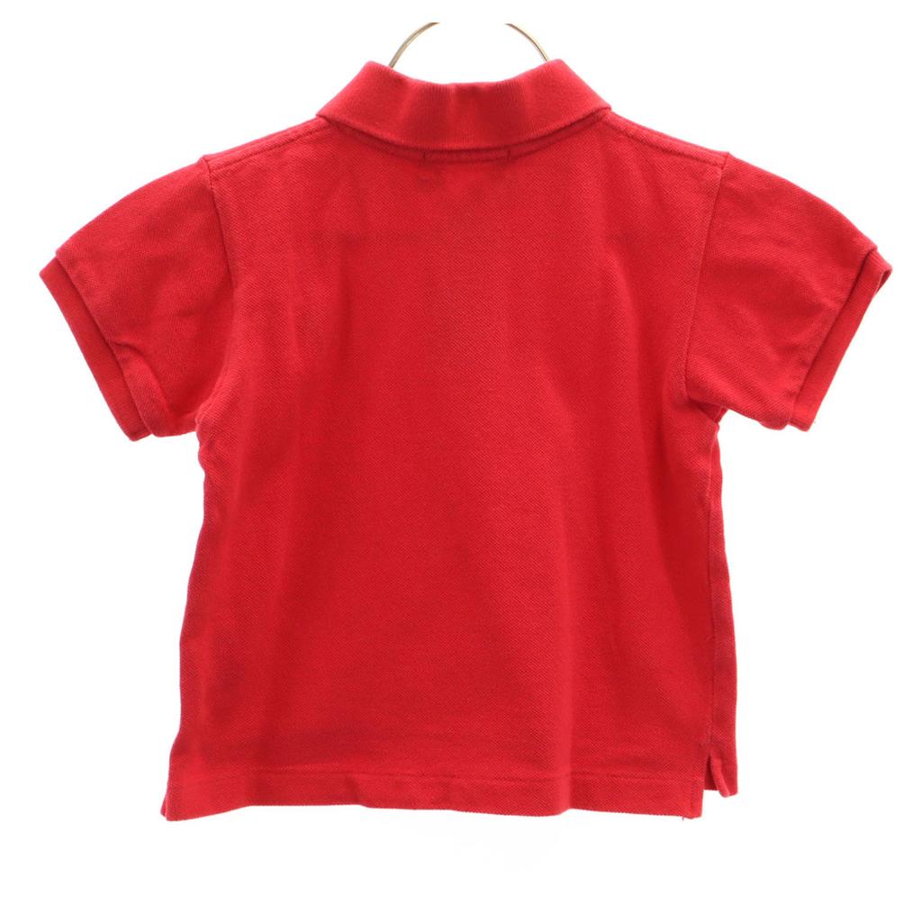 PLAY COMME des GARCONS Fabriqué au Japon Polo à manches courtes 2 Rouge Enfant Occasion