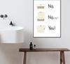 Toilet Paper Funny Shit Quote Karma Nordic Wall Art Canvas Painting Posters And Prints Wall Pictures For Bathroom Washroom Decor
