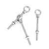 QWORK Machinery Eye Bolt with Shoulder, 5 Pack 1/2"x6" Long 316 Stainless Steel Marine Grade Thread Machinery Shoulder Lifting Ring Eye Bolts