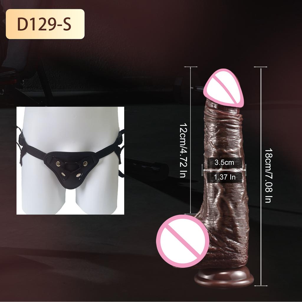 Super Realistic Dildo Big Penis Anal Plug Vagina Masturbator Fake Dick Flexible Anal Plug with Suction Cup Sex Toy for Women Men