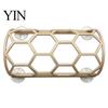 3D Printed Pet Habitat Reptile Honeycomb Climbing Shelf, Suction Cup Snake Tunnel Hide, Rest Platform Glass Tank Space for Ball Python, Lizard,