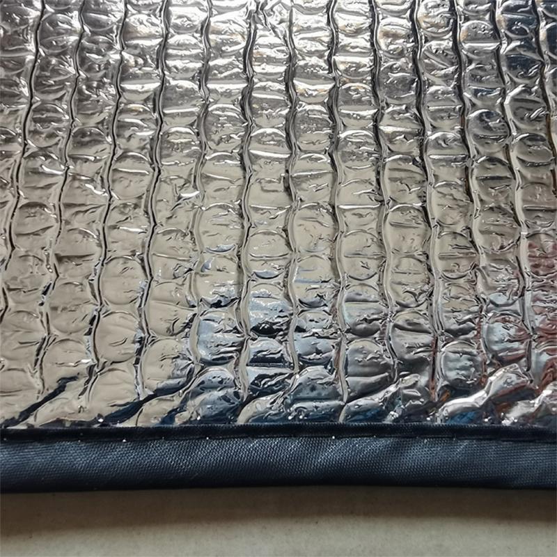 1 Pair Double-sided Bubble Car Film Sun Shield Summer Sunscreen Heat Insulation Sunshade Pad Side