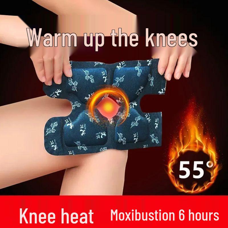 Sanfte Beifuß Knie-Wärmepackung - Tief nährender Dampf-Patch