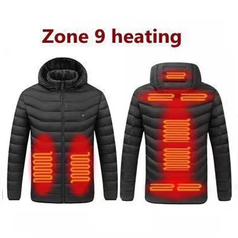 Smart Heated Cotton Coat - Outdoor Electric Heating Suit