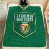 KS Cracovia Print Flanelldecke, Hohe Qualität, Bequem für alle Jahreszeiten, Heimdekoration, Wärme und Komfort