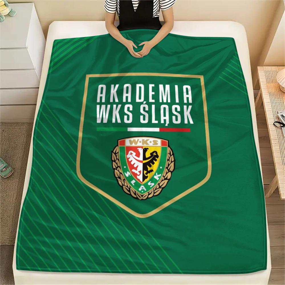 KS Cracovia Print Flanelldecke, Hohe Qualität, Bequem für alle Jahreszeiten, Heimdekoration, Wärme und Komfort