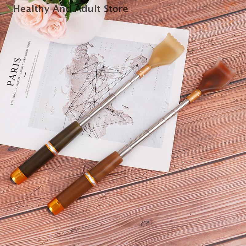 Portable Stainless Steel Telescopic Back Scratcher Extendable Scratcher Back Massager Tool For Blood Circulation Relax Health