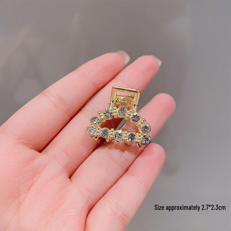 2024 Exquisite Small Claw Hair Clip for Women - Half Up, Side Bang, Fringe Styling