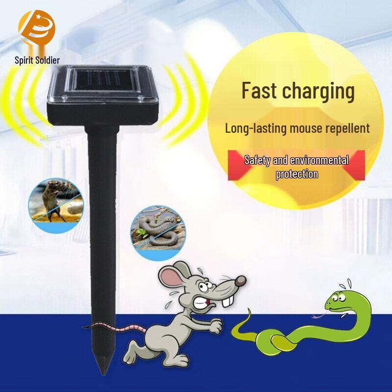 Solar Ultrasonic Snake & Rodent Repellent